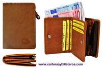 CARD WALLET SMALL LEATHER PURSE