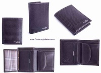 MAN WALLET TITTO BLUNI  MAKE IN LUXURY LEATHER WITH PURSE EXCLUSIVE 