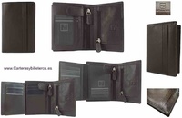 MEN'S WALLET PURSE IN NAPALUX LEATHER FOR 10 CARDS