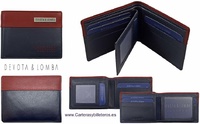 MEN'S WALLET WITH DOUBLE WALLET. AND CARD HOLDER FOR 12 CARDS