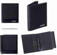 TITTO BLUNI WALLET WITH CLIP FOR BANKNOTES WITH PURSE