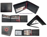 WALLET FOR MAN IN LEATHER