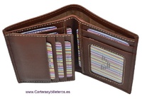 WALLET LEATHER PORTFOLIO OF HIGH QUALITY BEEF