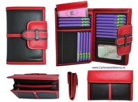 WOMEN'S WALLET LEATHER VERY HIGH QUALITY FULL